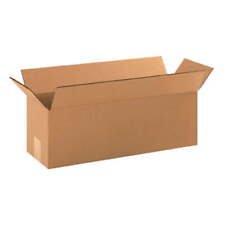 18 X 6 X 6 Long Corrugated Boxes Ect-32 Brown Shippingmoving Boxes 25 Boxes