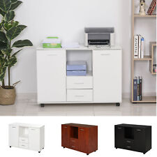 Officehome File Scanner Storage Cabinet W 2 Cabinets Top Counter
