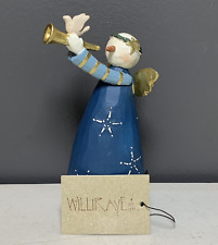 Williraye Studio Sounds Of Christmas Holiday Angel Figurine Folk Art Ffgh50425