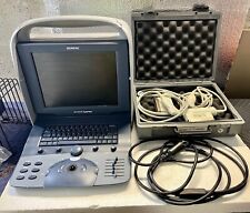 Siemens Acuson Cypress Portable Ultrasound 2 Probes Ecg Carrying Case