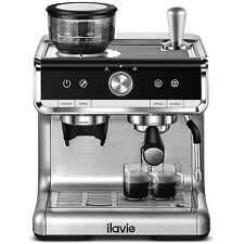 Ilavie 20 Bar Stainless Espresso Machine Home Latte Cappuccino Coffee Maker New