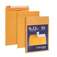 9 X12 Catalog Envelopes W Self Seal Closure 28 Lb Brown Kraft For Mailing Flat