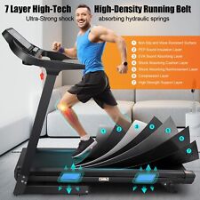 3.25hp Folding Treadmill With Incline Running Walking Machine For Home Wlcd New