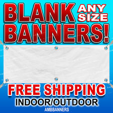 Any Size Blank Banner Advertising Vinyl Banner Sign Sizes Business Usa 13oz.