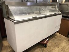 16 Tub Ice Cream Dipping Cabinet Hand Packed Freezer Restaurant Equipment