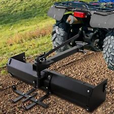 42 Tow Behind Box Scraper Solid Steel Ground Blade Rust Resistant Lawn Tractor