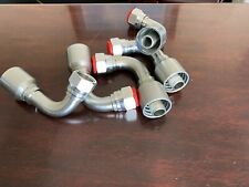 5 Pc Parker After Market Hydraulic Hose Fittings 34 Female Jic 90 34