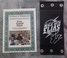 Elias Autographed Mini Turnbuckle Pad Highspots Wrestling Coa