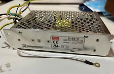 Mean Well Power Supply 60w 5volt. Model S60-5. Surplus. Never Used