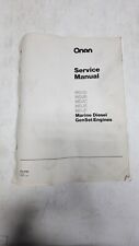 Onan Mdja Mdjb Mdjc Mdje Mdjf Marine Diesel Gen Set Engine Service Manual