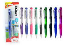 New Pentel Twist-erase Click Mechanical Pencil 0.7mm W Extra Lead Erasers