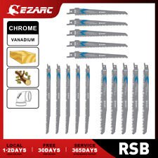 5pcs Ezarc 6912 Reciprocating Saw Blades Set Electric Wood Pruning Saw Blades
