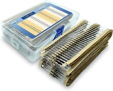 600 Piece 12 Watt Resistor Kit Assortment In Compartmentalized Storage Box