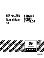 New Holland 688 Round Baler Parts Catalog Pdfusb - 87039035
