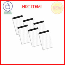 6 Pack Small Memo Pads Refills 3x5 Inch Lined Writing Note Pads 30 Sheets Per