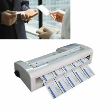 110v Electric Business Card Cutter Automatic Name Card Slitter Cutting Machine