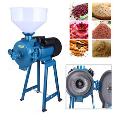 Electric Grinder Mill Grain Corn Wheat Feedflour Wet Dry Cereal Machine 2200w