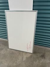 White Board Dry Erase 48 X 34 Whiteboard X 3 Silver Aluminium Frame Heavy Duty
