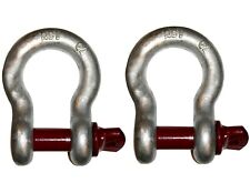 716 Lifting Clevis Screw Pin Anchor Shackle D Ring 1.5 Ton Rated 2 Pack