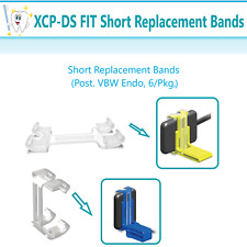 Xcp-ds Fit Band Sensor Holder Silicone Replacement Band Short Or Long Mix 6pk