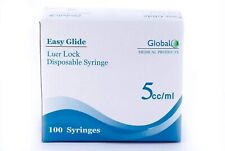 5cc Syringes Only With Luer Lock 5ml 100box Sterile No Needle