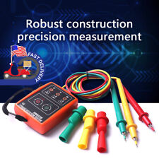Us 3 Phase Sequence Rotation Tester Indicator Detector Meter Led Buzzer Tool Kit