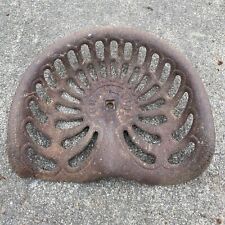 Antique Cast Iron Champion Tractor Seat Implement Seat 19x16