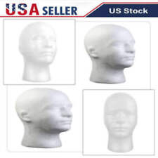 Adult Male Head Model Sturdy Styrofoam-durable Foam Wig Stand For Shop Display