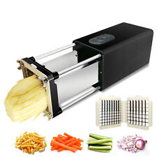 Kitchen Gadget Electric French Fry Cutter With Blades Stainless Steel Vegetable