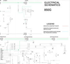 Case Dozer 850g Electrical Wiring Diagram Manual