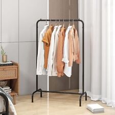 Heavy Metal Clothes Rack Garment Rail Home Hanging Market Display Stand Shelf Us