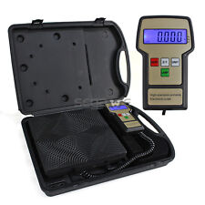 Electronic Charging Scale Meters 220 Lbs For Hvac With Case Digital Refrigerant
