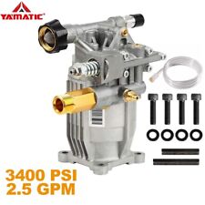 Yamatic 34 Shaft Horizontal Pressure Washer Pump 3400 Psi 2.5 Replacement Pump