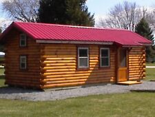 Amish Built Solid Pine Log Cabins 10 By 14 Cabins Starting At 13750