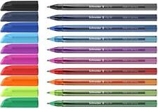 10pk Schneider Vizz M Medium Ballpoint Pen 1.0 Mm Assorted Ink Colors