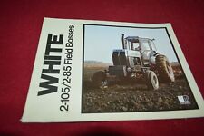 White 2-105 2-85 Tractor Dealers Brochure Tbpa