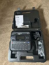 Brother Pt-d600 Connectible Label Maker Printer With Case - Black