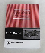Massey Ferguson Mf 135 Tractor Operators Owners Manual Gas Diesel 1964-1975
