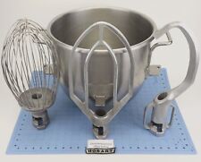 Hobart 60 30 Qt Stainless Vmlh Reducer Bowl W Hook Whip Paddle Attachments