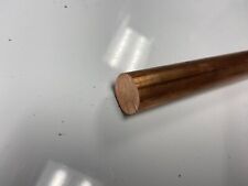 1 Piece 34 C110 Copper Round Rod 6 Long H04 Solid Cu New Lathe Bar Stock