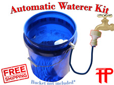 Automatic Livestock Waterer Bucket Kit - Build Your Own Self-filling Water Bowl