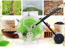 Hand-push Roller Seeder Peanut Corn Fertilizer Applicator Manual Seed Planter
