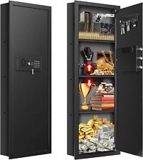 43.5 Tall Fireproof Wall Safes Between The Studs Large Home Wall Safe -black