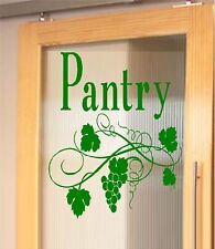 Pantry Sign Vinyl Decal Home Dcor 12 X 15