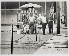 1985 Rock Hill Sc Dapper Hot Dog Cart Food Vendor Vintage Press Photo