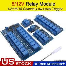 5v12v 4-8-16 Channel Relay Module Arduino Raspberry Pi Arm Avr Dsp Pic Plc W