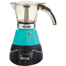Imusa Gau-18230 3-cup Electric Moka Espresso - Teal