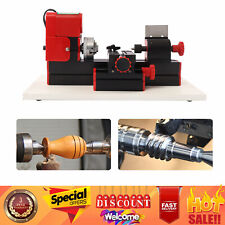 Benchtop Mini Metal Lathe Cutting Machine For Diy Wood Metal 45x135mm 12000rpm