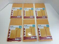 Pengear Clasp Envelopes 6inx9in Standard Brown Kraft 36 Count 73868