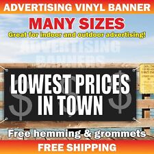 Lowest Prices In Town Advertising Banner Vinyl Mesh Sign Best Good Fix Sale